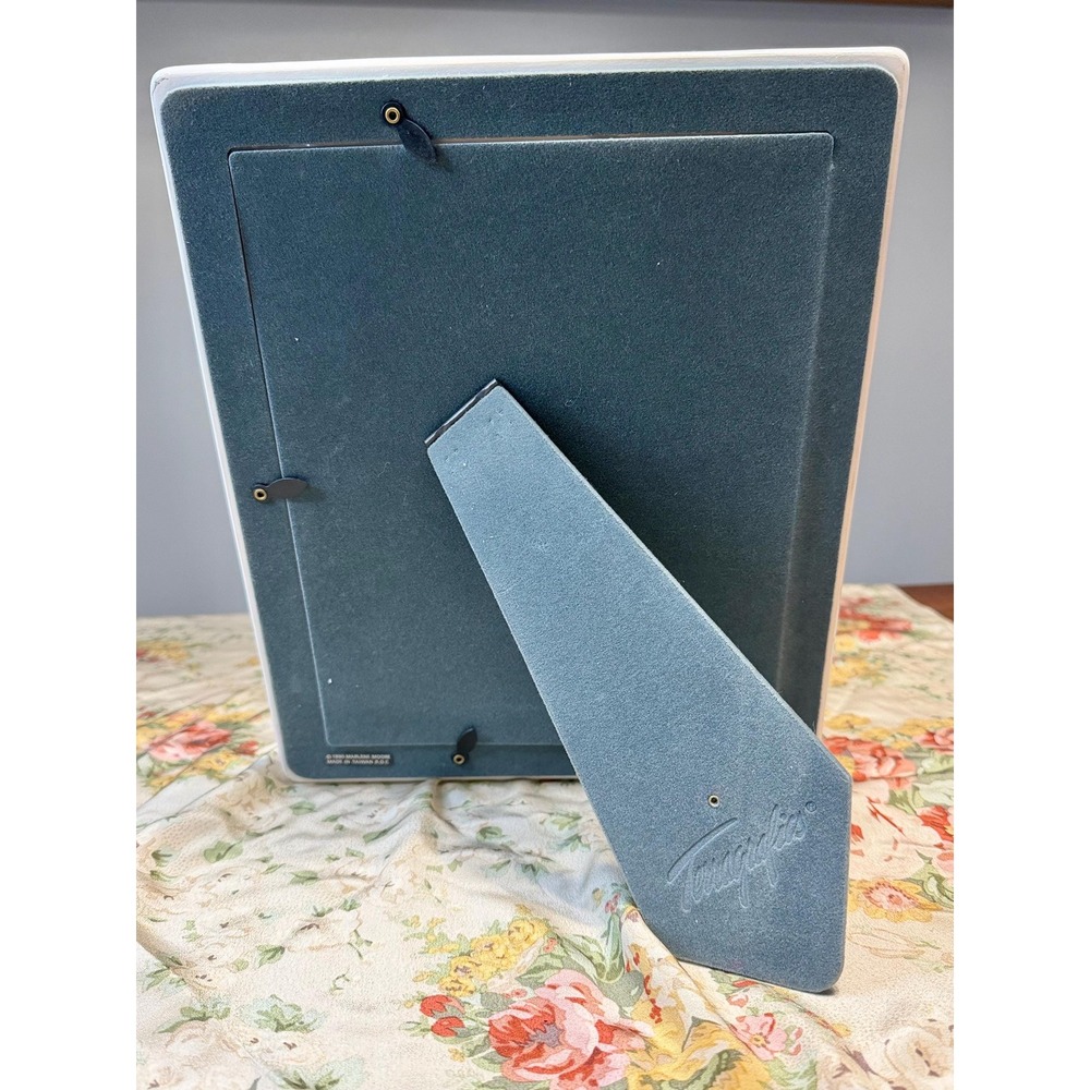Vintage Terragrafics Marlene Moore 8x10 Porcelain Floral Cottage Picture Frame - Picture 4 of 6